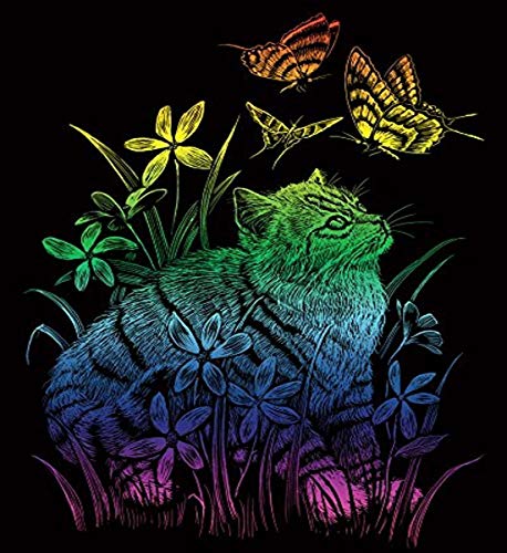 Algopix Similar Product 6 - ROYAL BRUSH Rainbow Foil Engraving Art