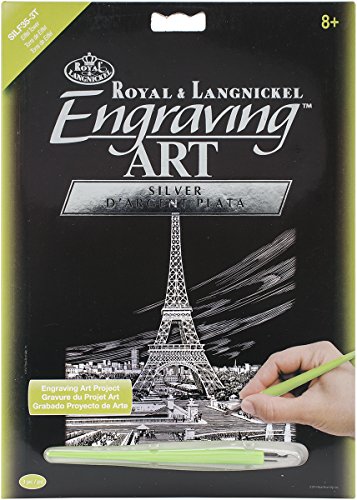Algopix Similar Product 19 - ROYAL BRUSH Silver Foil Engraving Art