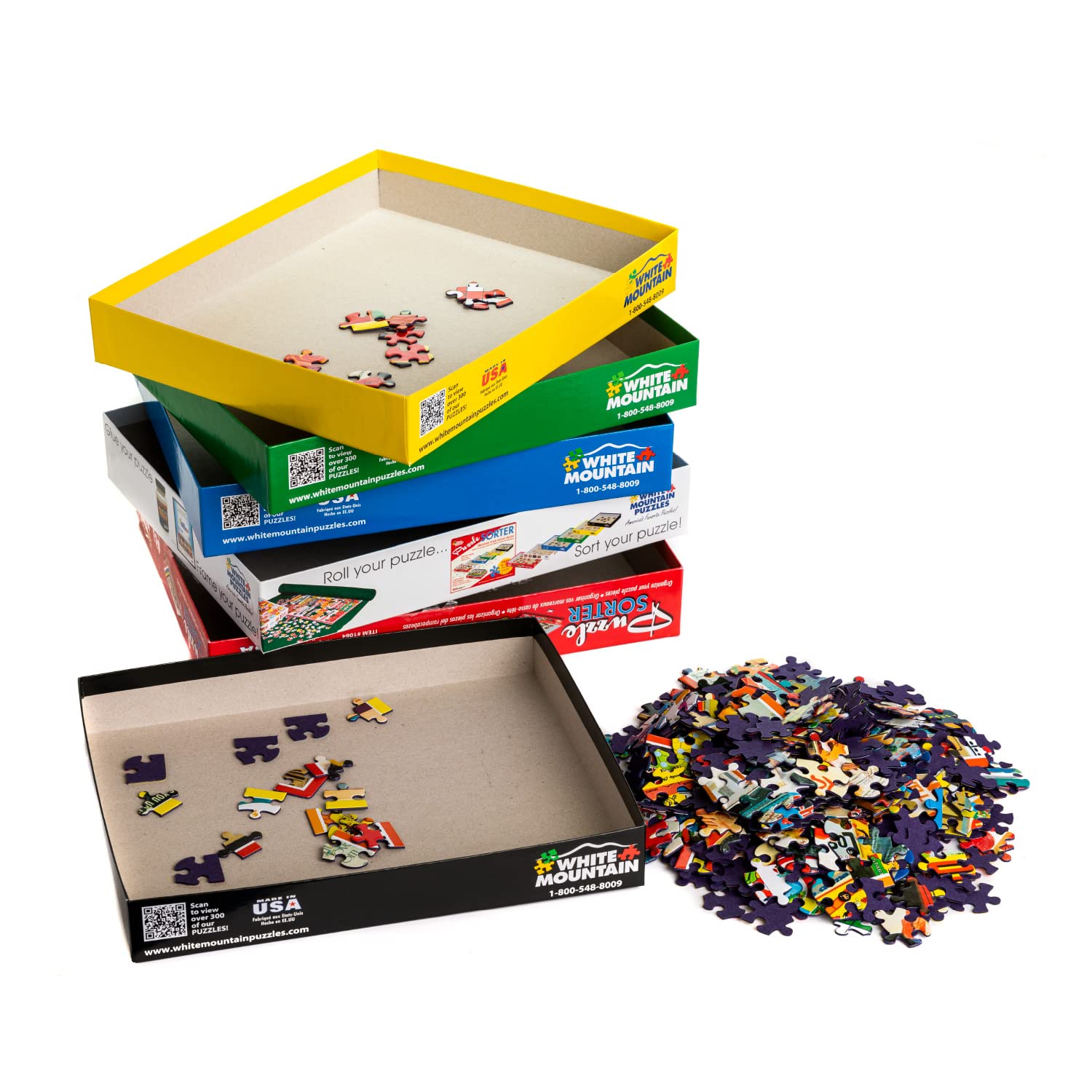 Algopix Similar Product 3 - White Mountain Puzzle Sorter and
