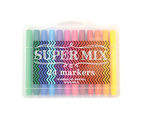 Algopix Similar Product 20 - OOLY Super Mix Markers Set of 24