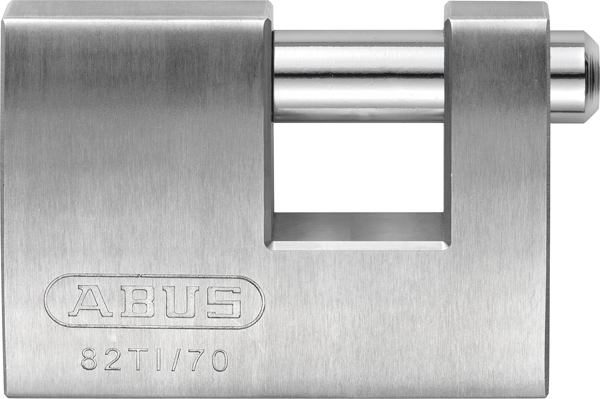 Algopix Similar Product 17 - ABUS 24673 Silver 82TI70 Titalium