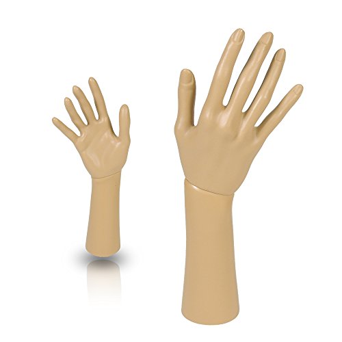Algopix Similar Product 5 - Mannequin Hand Display Jewelry Bracelet