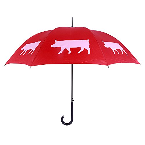 Algopix Similar Product 18 - San Francisco Umbrella Co RedPink Pig