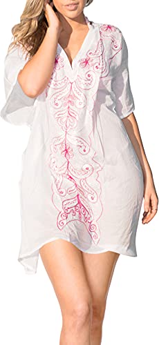 Algopix Similar Product 6 - LA LEELA Swimsuit Cover Up for Women