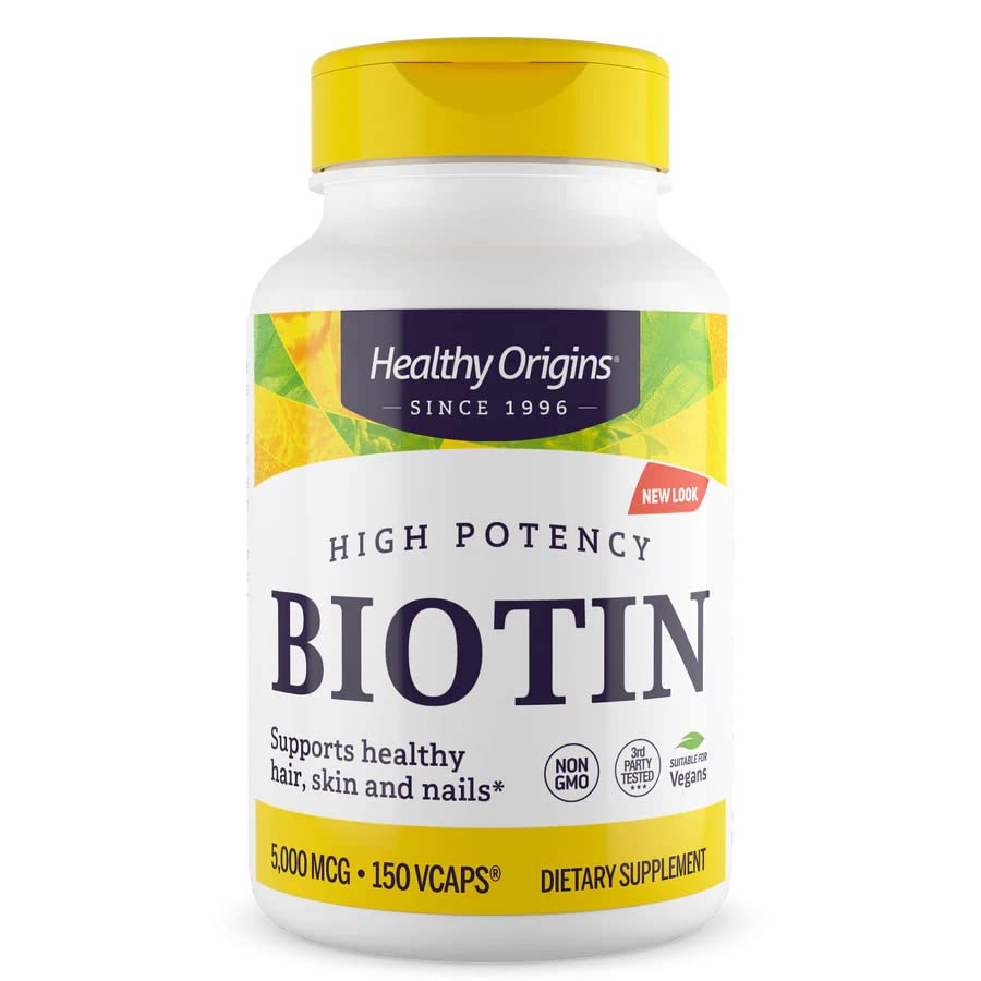 Algopix Similar Product 9 - Healthy Origins UltraPotency Biotin