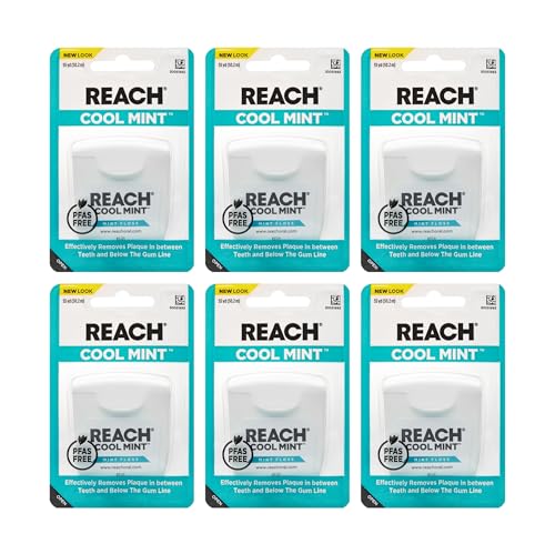 Algopix Similar Product 17 - REACH Cool Mint Dental Floss Fresh