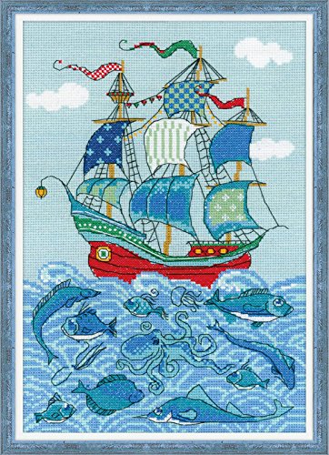 Algopix Similar Product 12 - RIOLIS 1465 Sailboat Luck Counted
