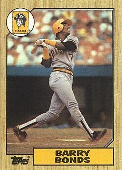 Algopix Similar Product 7 - 1987 Topps Baseball 320 Barry Bonds