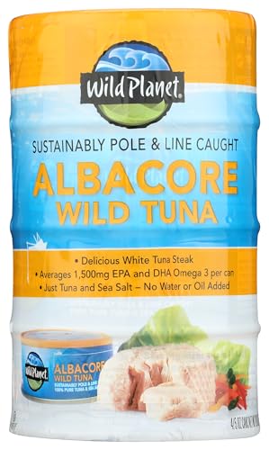 Algopix Similar Product 10 - Wild Planet Wild Albacore Tuna Cans 5