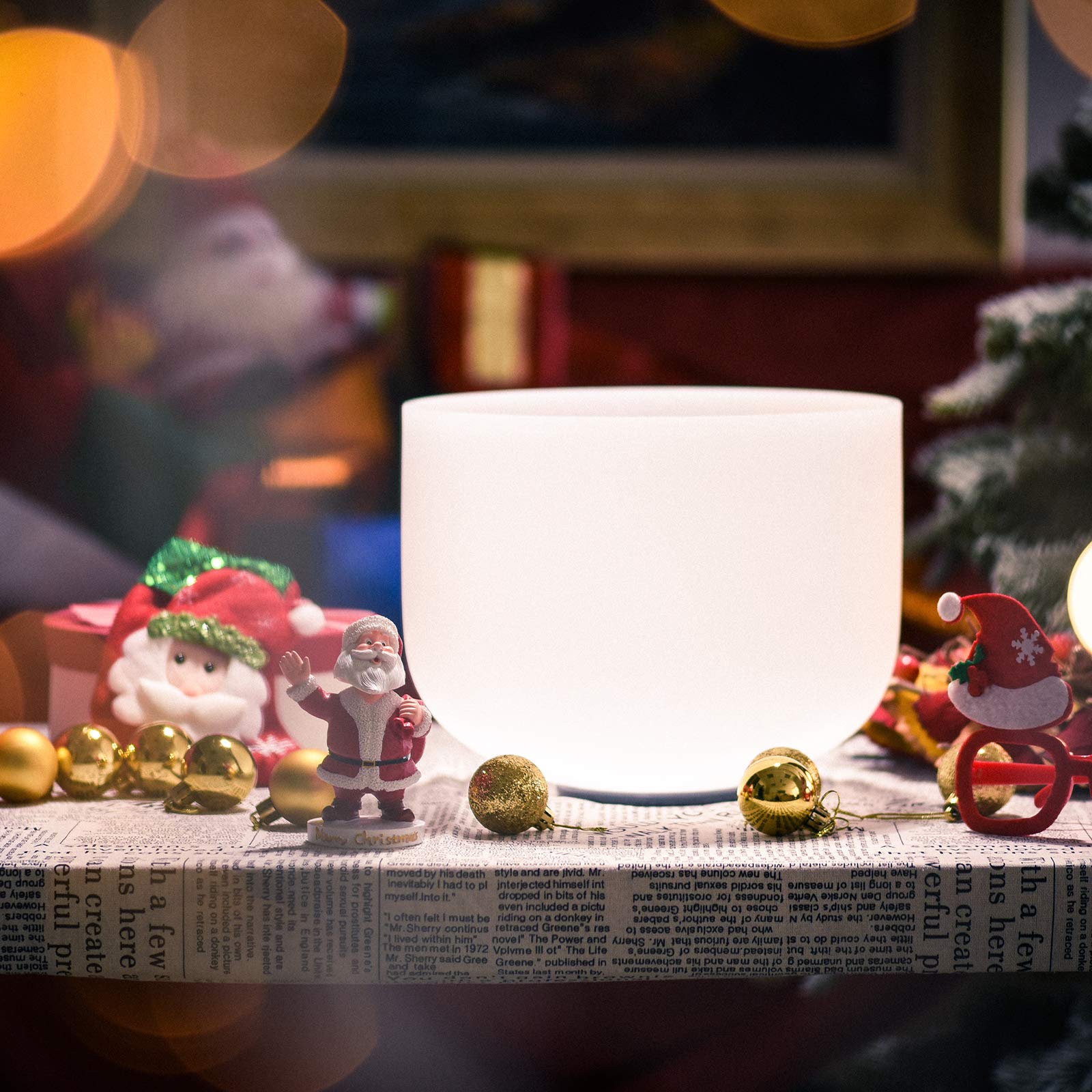 Algopix Similar Product 19 - TOPFUND C Note Crystal Singing Bowl