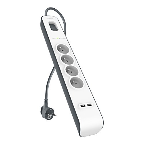 Algopix Similar Product 6 - PRISE PARAFOUDRE BELKIN 4 PRS