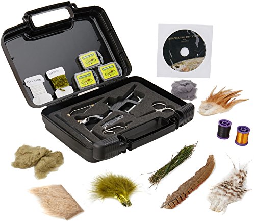 Algopix Similar Product 1 - Scientific Anglers Deluxe Fly Tying Kit