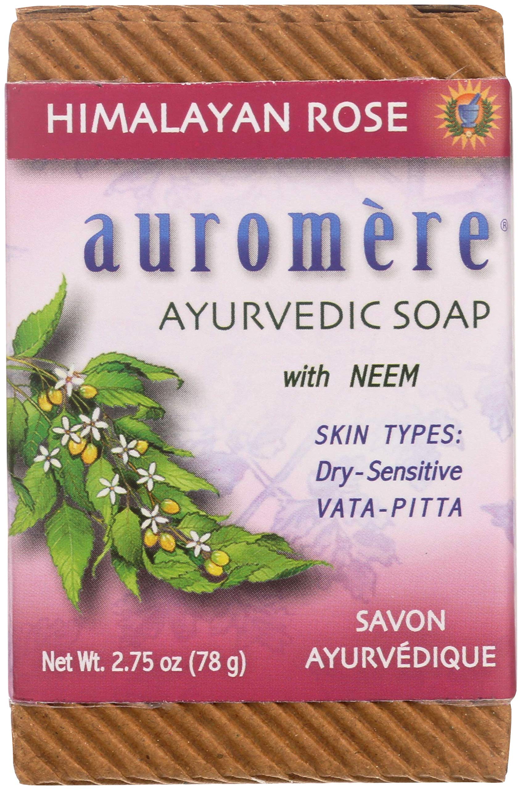 Algopix Similar Product 2 - Auromere Ayurvedic Bar Soap Himalayan
