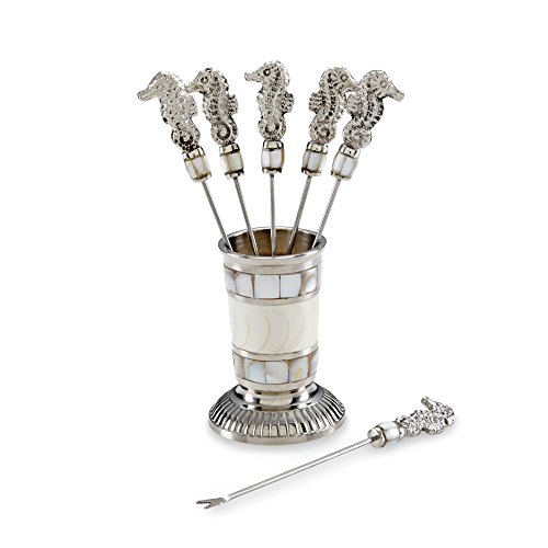 Algopix Similar Product 10 - Julia Knight Sea Horse Cocktail Pick