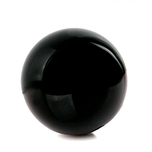 Algopix Similar Product 19 - Natural Black Obsidian Sphere Large