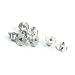 Algopix Similar Product 6 - uxcell M4 x 11mm x 6mm Metal Tee Claw