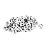 Algopix Similar Product 1 - uxcell Hex Nuts 832 UNC 304
