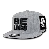 Algopix Similar Product 13 - WHANG Be Loco Snapback, Heather Grey