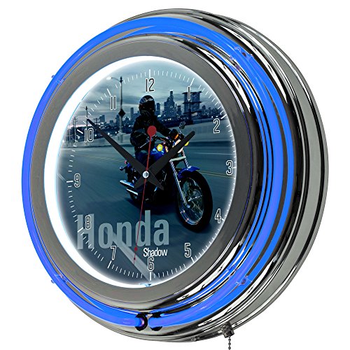 Algopix Similar Product 3 - Honda Shadow Chrome Double Ring Neon