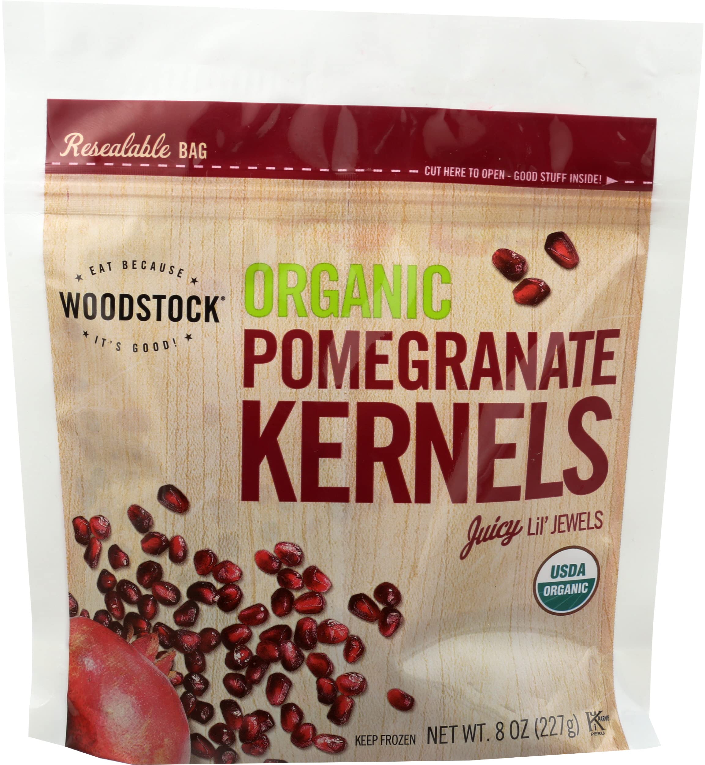 Algopix Similar Product 18 - Woodstock Organic Pomegranate Kernels