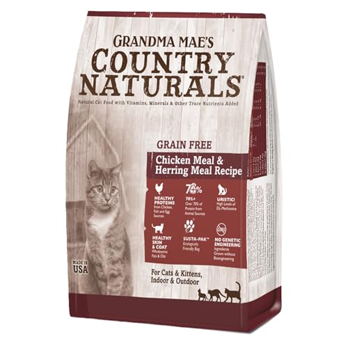 Algopix Similar Product 8 - Grandma Maes Country Naturals Dry Cat