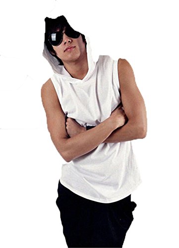Algopix Similar Product 8 - New Mens Sleeveless Hoodie TShirt