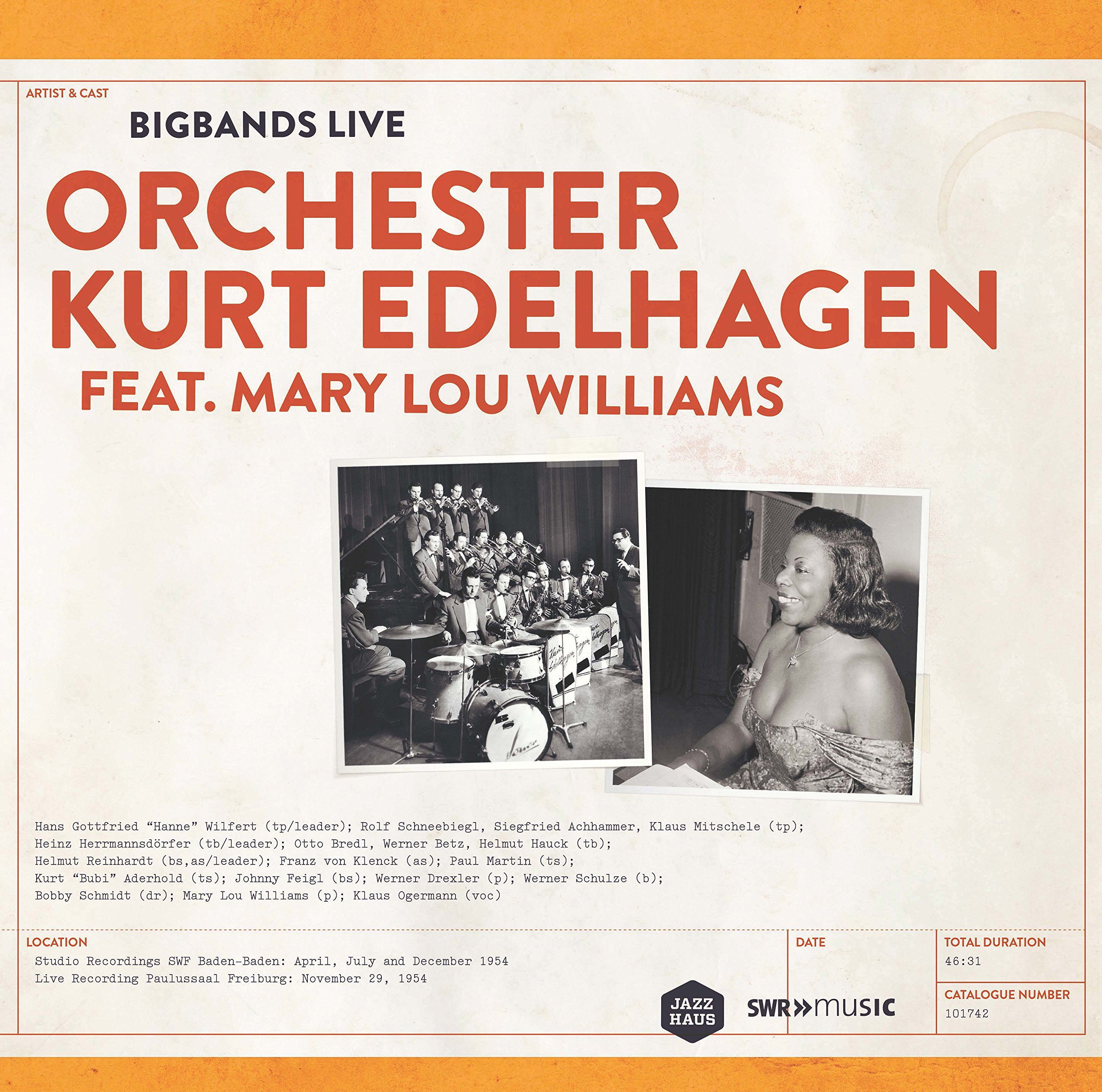 Algopix Similar Product 9 - Big Bands Live: Orchester Kurt Edelhagen