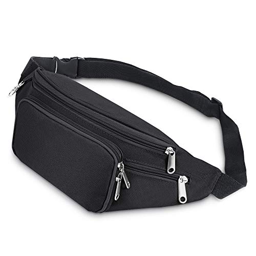 Algopix Similar Product 12 - heirao4072 SAVFY Bum Waist Bag 4 Zip