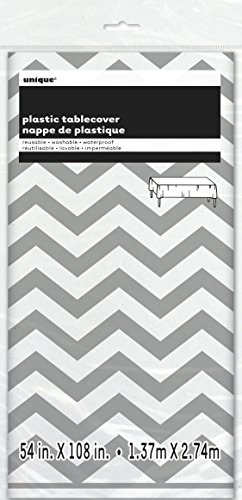 Algopix Similar Product 14 - Unique Chevron Plastic Tablecloth 108