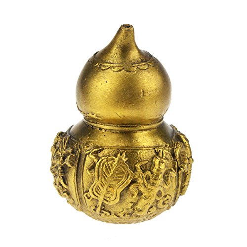 Algopix Similar Product 15 - Feng Shui Brass Wu Lou with Eight