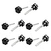 Algopix Similar Product 6 - 10 Pieces Black M6 x 40mm Male Threaded