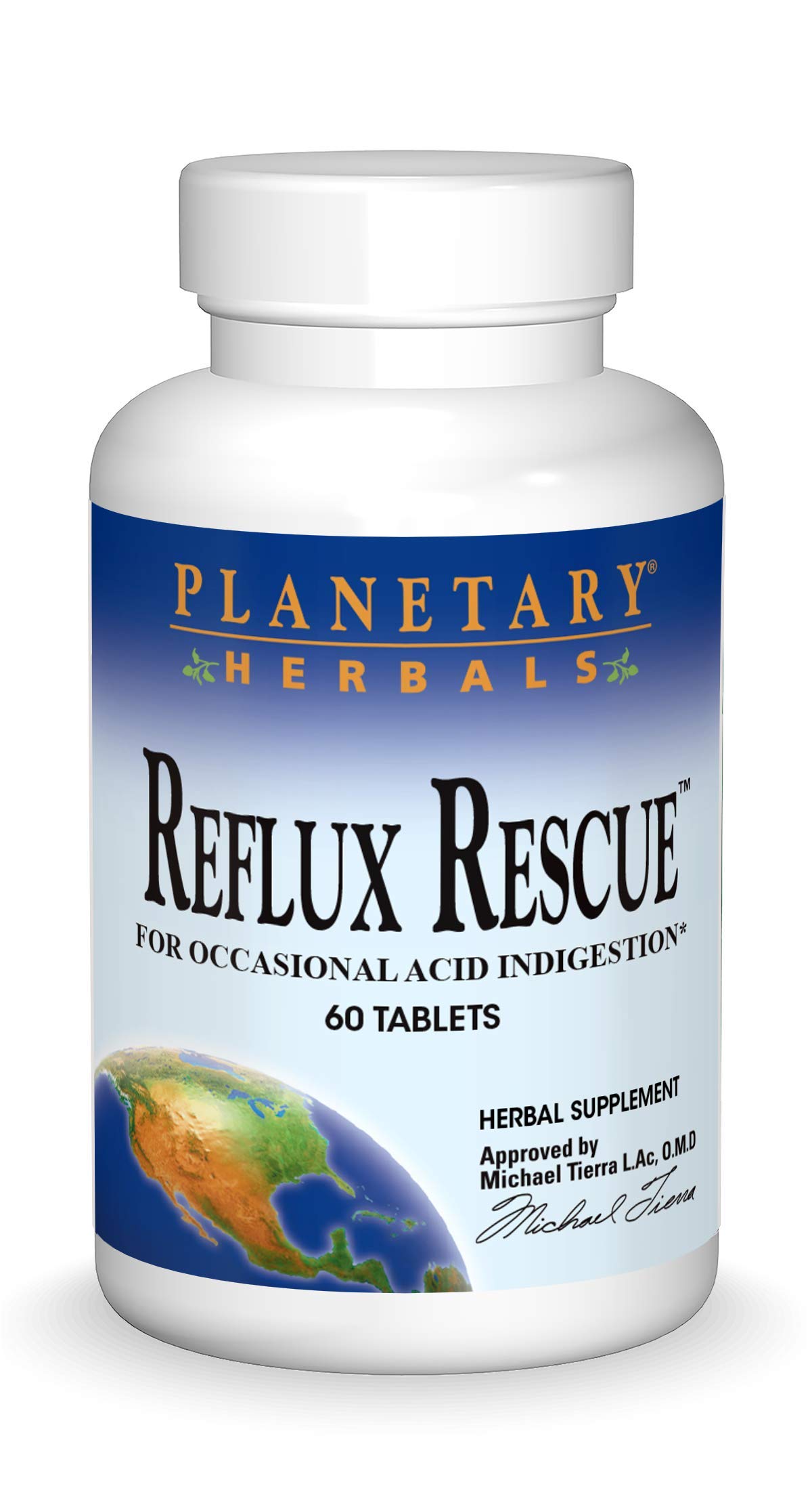 Algopix Similar Product 4 - PLANETARY HERBALS Reflux Rescue for