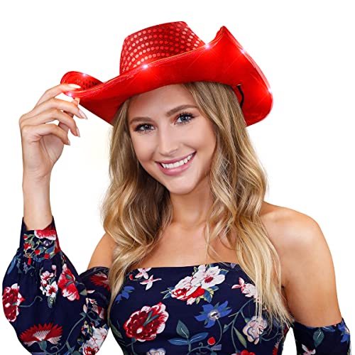 Algopix Similar Product 18 - FlashingBlinkyLights Red Sequin Light