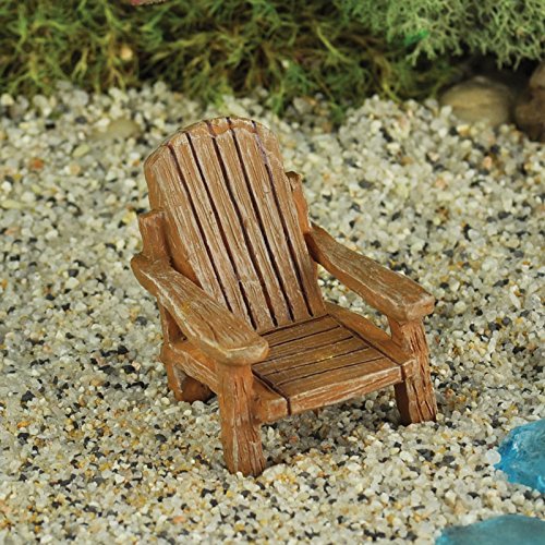 Algopix Similar Product 15 - Miniature Fairy Garden Adirondack Chair