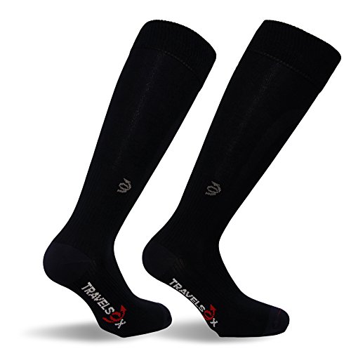 Algopix Similar Product 9 - Travelsox Adult Compression Socks