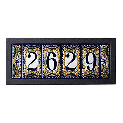 Algopix Similar Product 3 - Cuzco Address Plaque Size: 5-Tile