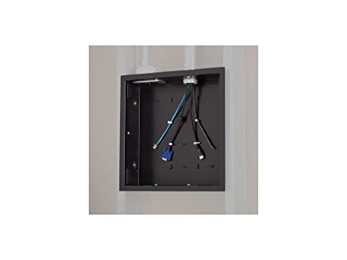 Algopix Similar Product 15 - Chief in-Wall Storage Box Black Flange