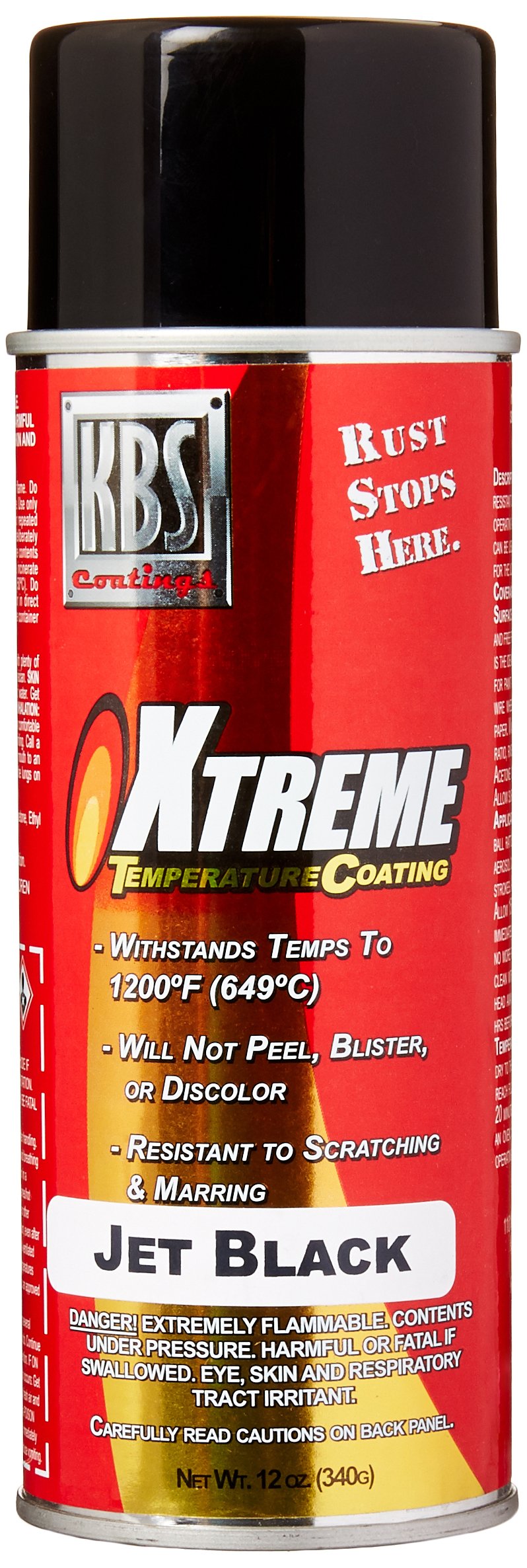 Algopix Similar Product 20 - KBS Coatings 65102 Jet Black Xtreme