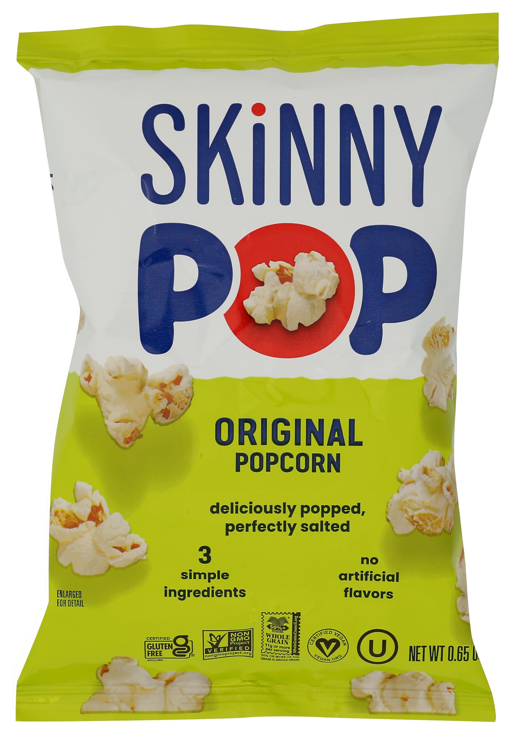 Algopix Similar Product 4 - Skinny Pop Popcorn, 0.65 oz