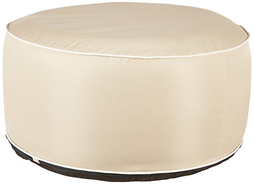 Algopix Similar Product 19 - Outdoor decor Inflatable Poufs, Natural