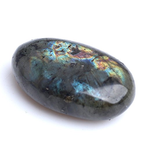 Algopix Similar Product 15 - LABRADORITE PALM STONE Crystal Healing