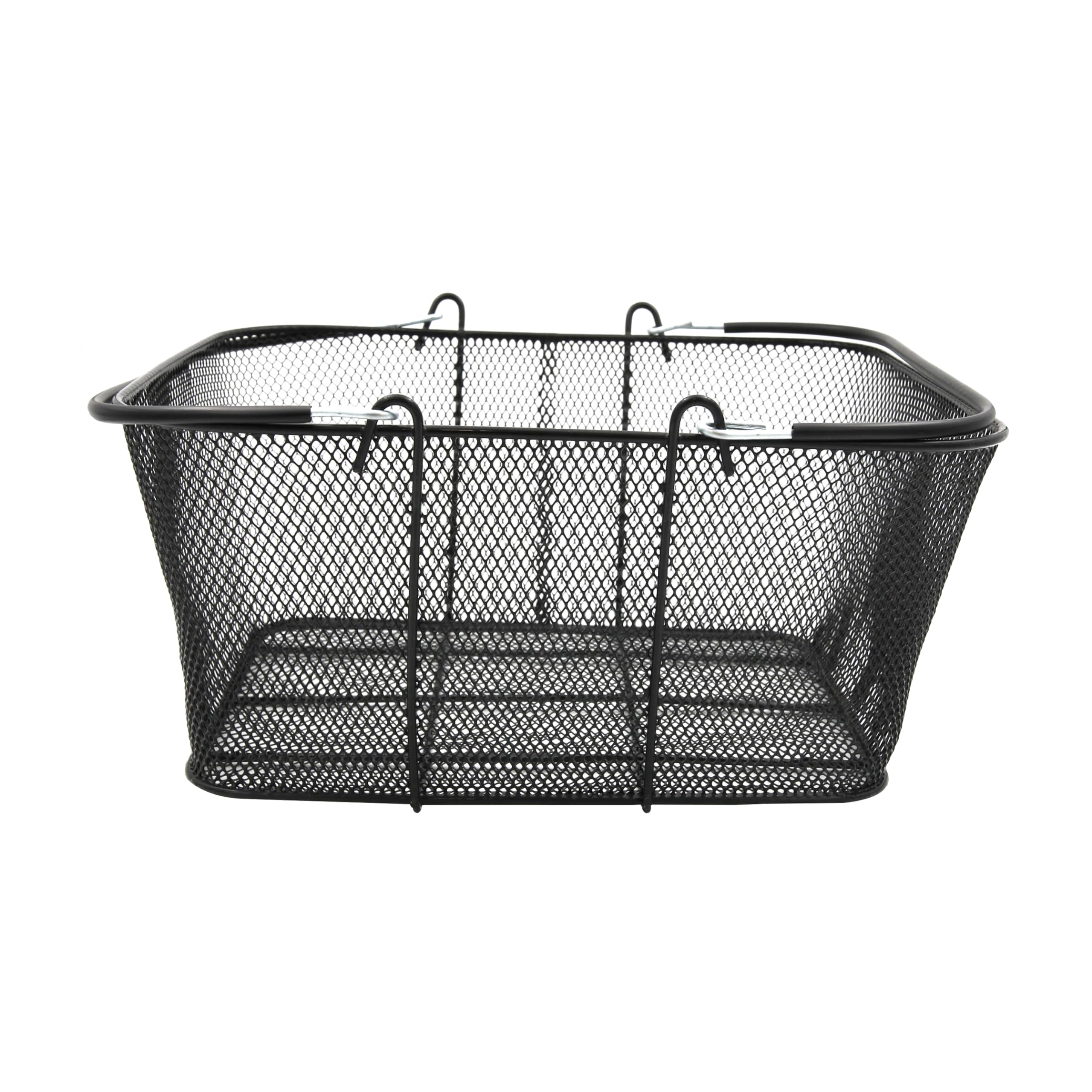 Algopix Similar Product 14 - Black Metal Shopping Basket