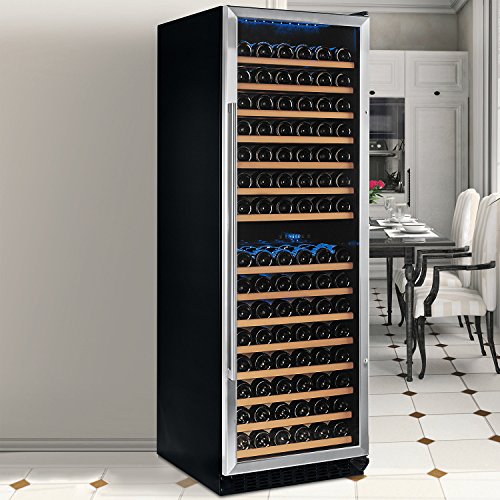 Algopix Similar Product 2 - Classic 166 Bottle Dual Zone BuiltIn