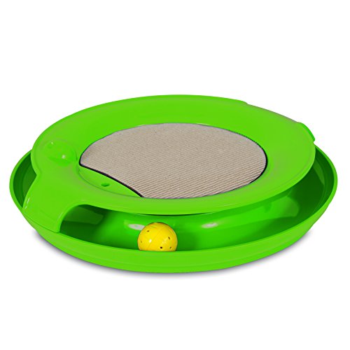 Algopix Similar Product 2 - Petmate Jackson Galaxy Spiral Ball