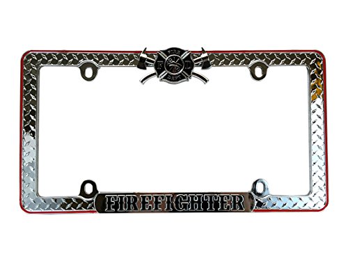 Algopix Similar Product 2 - Premium Firefighter Diamond Metal