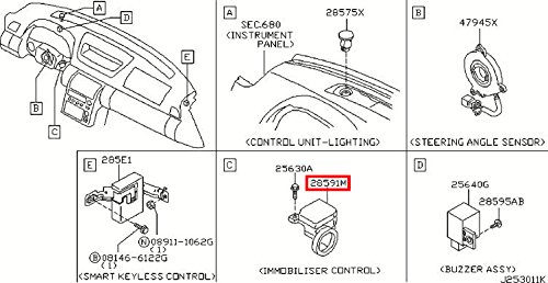 Algopix Similar Product 17 - Infiniti Genuine Electrical Unit