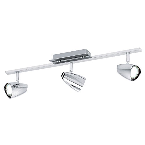 Algopix Similar Product 10 - Eglo 93674 Spotlight Metal, GU10, Silver