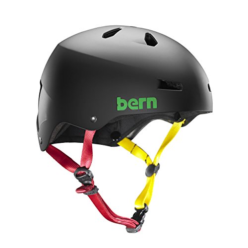 Algopix Similar Product 9 - BERN Mens Macon H2O Helmet Matte Black