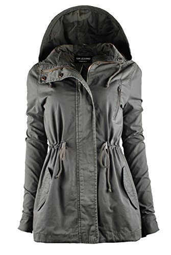 Algopix Similar Product 9 - TL Womens Anorak Utility Parka Jacket