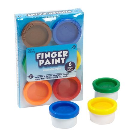 Algopix Similar Product 6 - Kids Craft Finger Paint 6-Pack